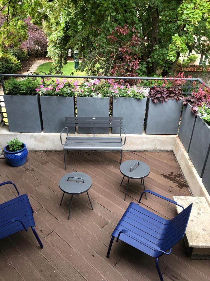 Centre Ville - Appartement 3 Chambres & Terrasse - La Cle Des Sacres Reims Kültér fotó